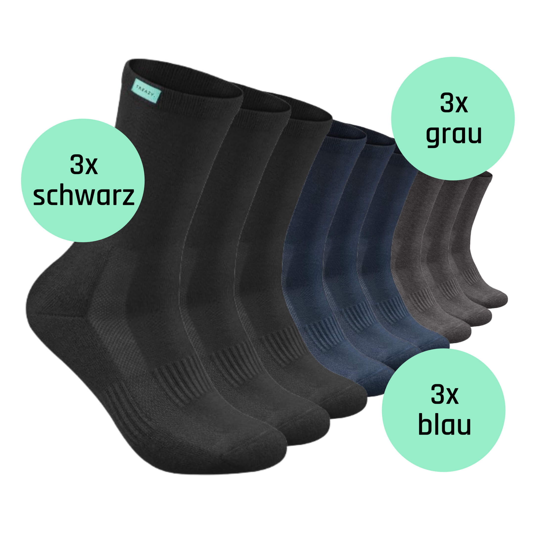 Business Socken Farbmix, Lieferumfang